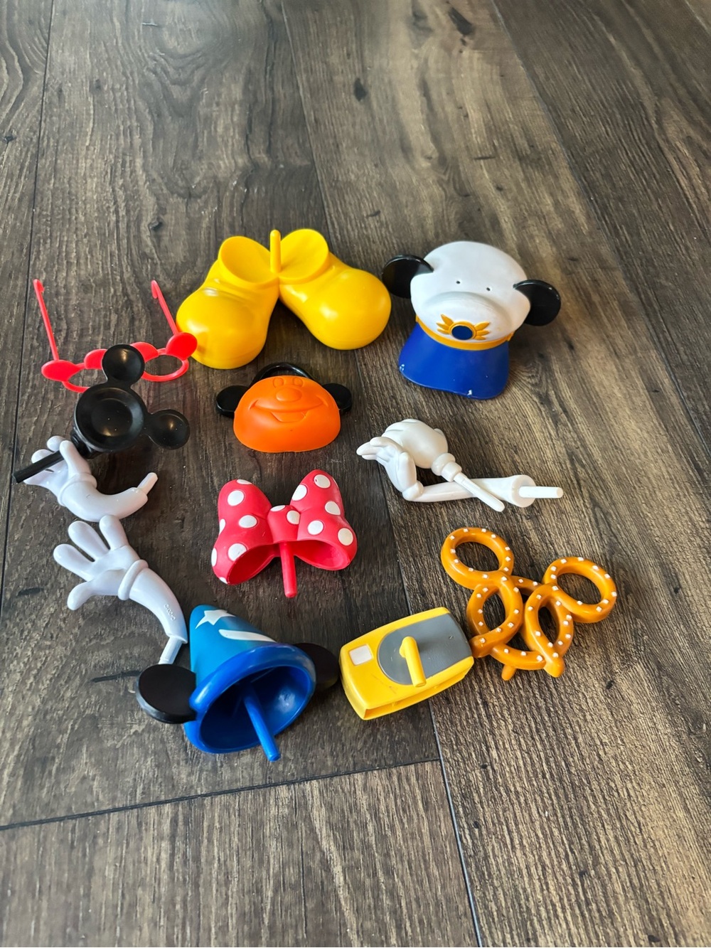 Vintage Potato Head Disney Pieces